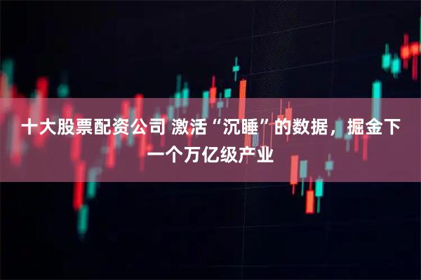 十大股票配资公司 激活“沉睡”的数据,掘金下一个万亿级产业
